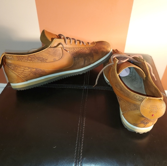 Very rare Nike Classic Jeff Staple Cortez Premium lasered leather shoes - Picture 7 of 11